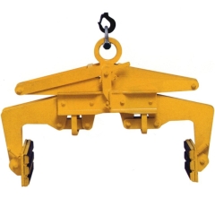 Blockgreifer TIGRIP TBG mit weitem Maul für breite Beton- und Steinelemente.