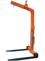 Automatische Ladegabel FE1054 für den effizienten Kranbetrieb auf Baustellen.