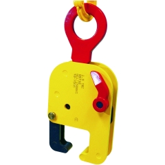 Robuste Schienen-Profilgreifer TERRIER TRC für das Handling von Eisenbahnschienen.