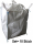 10 Stück Transportsack Big Bag mit Schürze Maß 90 cm x 90 cm x 110 cm zum Befüllen