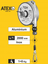 ATEX Federzug TECNA 9320AX Traglast: 1 - 2,5kg...
