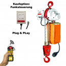 Elektro-Kettenzug Typ US.902 230 Volt, Tragkraft 1000kg 2-strängig Hubhöhe 3m