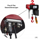 Elektro-Kettenzug Typ DEH, 400 Volt, Tragkraft 125kg