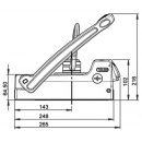 Lasthebemagnet Alfra TML 500 für Flachstahl, max. Tragkraft 500kg