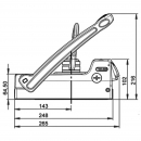 Lasthebemagnet Alfra TML 400R für Rundmaterial, max. Tragkraft 400kg