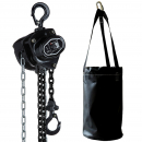 Handkettenzug DELTA Black mit Kettensack TK:1t Hub:3m