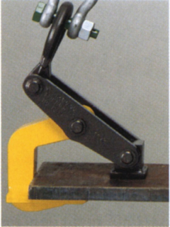 Hebeklemme Horizontalklemme TIGRIP TWH100 mit Platte TK:5t Greifbereich: 10-102mm