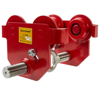 XXL-Handfahrwerk DELTA Red TK:5,0t Flansch:90-305mm