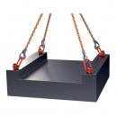 Wirbel-Lastbock DLR M10x16 Tragkraft 0,63t GK10 mit Spannbügel