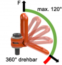 Wirbel-Lastbock DLR M20x35,5 Tragkraft 2,5t GK10 mit Spannbügel