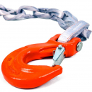 Textile Zurrkette 25/8 (ohne Spanner) beiders. Haken 13-10, LC:10000daN