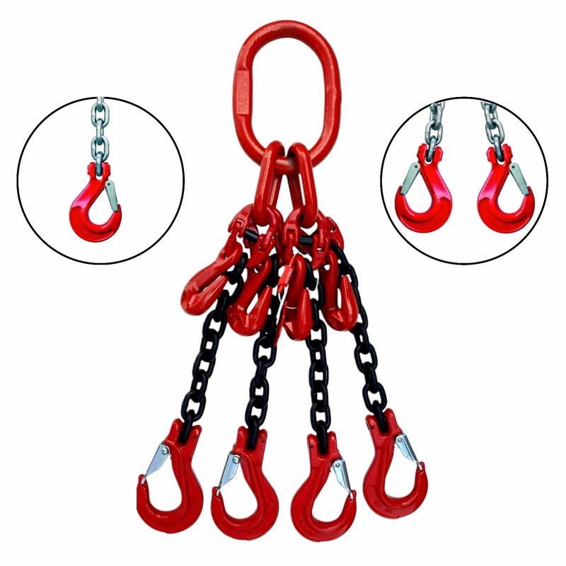 Kettengehänge 10mm GK10 Krankette 1 2 4 Strang Anschlagkette Haken Länge wählbar Kettengehänge 10mm GK10 Krankette 1 2 4 Strang Anschlagkette Haken Länge wählbar