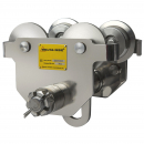 Handfahrwerk DELTA Inox TK:3,0t Flansch: 100-203mm