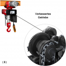E-Kettenzug mit Elektrofahrwerk Typ DED, 400 Volt, Tragkraft 3000kg