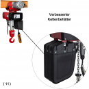E-Kettenzug mit Elektrofahrwerk Typ DED, 400 Volt, Tragkraft 3000kg