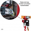 E-Kettenzug mit Elektrofahrwerk Typ DED, 400 Volt, Tragkraft 3000kg
