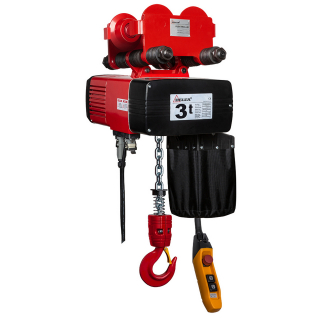 DELTA E-Kettenzug DEY mit Handfahrwerk TK: 3,0t