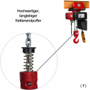 Elektro-Kettenzug 400 Volt Typ DEY mit Handfahrwerk, Tragkraft 3000kg