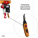 Elektro-Kettenzug 400 Volt Typ DEY mit Handfahrwerk, Tragkraft 5000kg