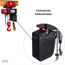 Elektro-Kettenzug 400 Volt Typ DEY mit Handfahrwerk, Tragkraft 5000kg
