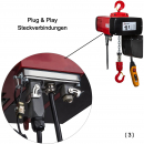 Elektro-Kettenzug Typ DMH, 230 Volt, Tragkraft 250kg
