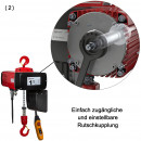 Elektro-Kettenzug Typ DMH, 230 Volt, Tragkraft 500kg 1-strängig Hubhöhe 10m