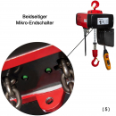 Elektro-Kettenzug Typ DMH, 230 Volt, Tragkraft 1000kg