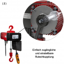 Elektro-Kettenzug 230 V Delta DMY 0,25t mit Handfahrwerk