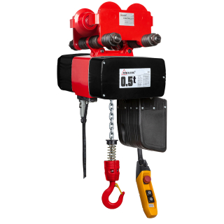 Elektro-Kettenzug 230 V Delta DMY 0,5t (1) mit Handfahrwerk